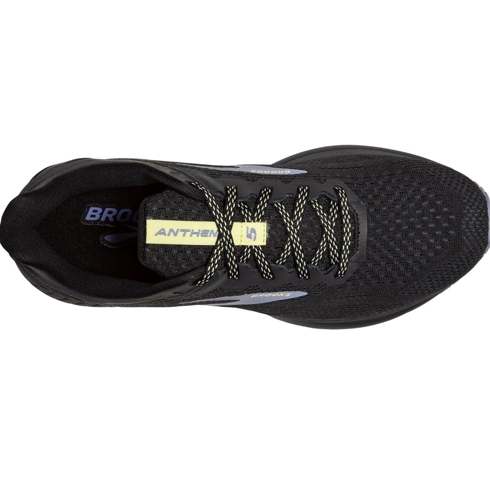 Brooks Women's Anthem 5 Black Athletic Shoes - Picture 5 of 6